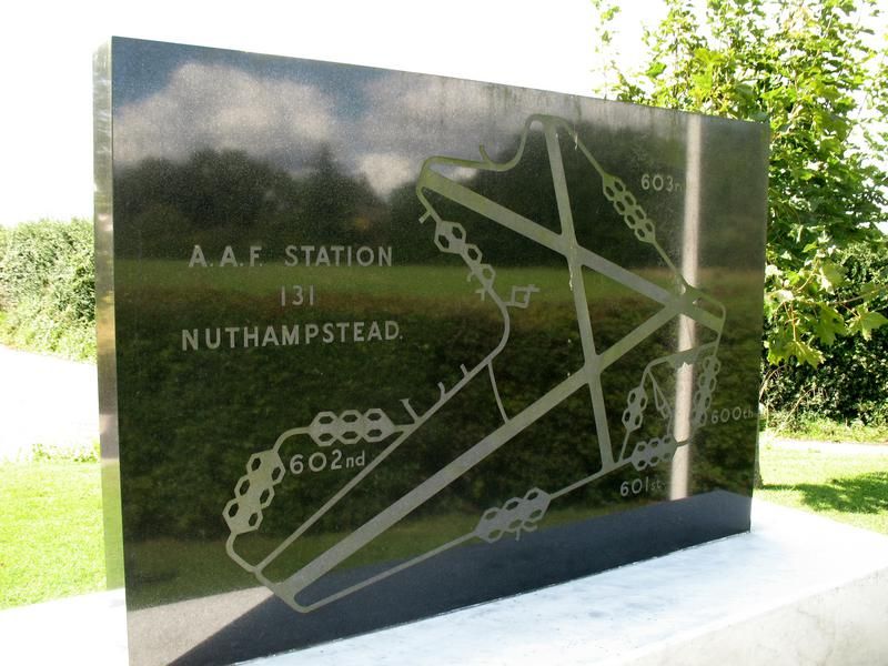 Nuthampstead memorial